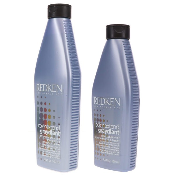 Redken Color Extend Graydiant Purple Shampoo 10.1 oz & Color Extend Graydiant Conditioner 8.5 oz  Combo Pack