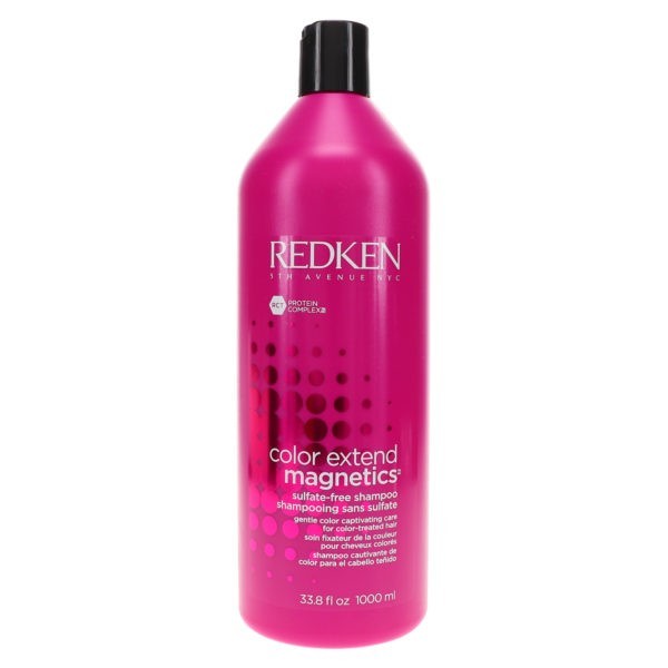 Redken Color Extend Magnetics Shampoo 33.8 oz & Color Extend Magnetics Conditioner 33.8 oz Combo Pack
