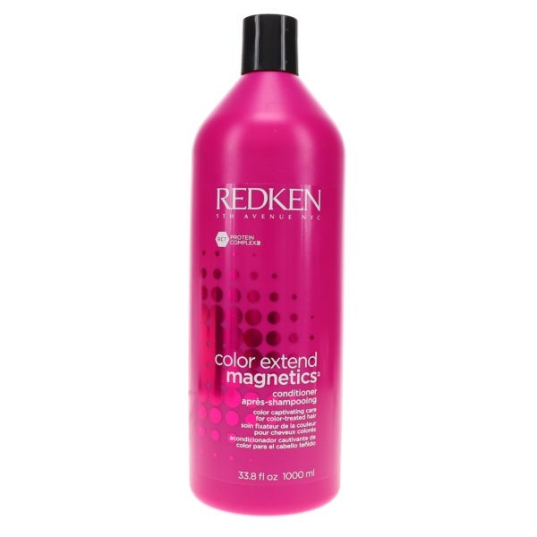 Redken Color Extend Magnetics Shampoo 33.8 oz & Color Extend Magnetics Conditioner 33.8 oz Combo Pack