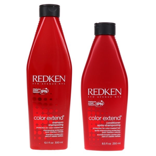 Redken Color Extend Shampoo 10.1 oz & Color Extend Conditioner 8.5 oz Combo Pack