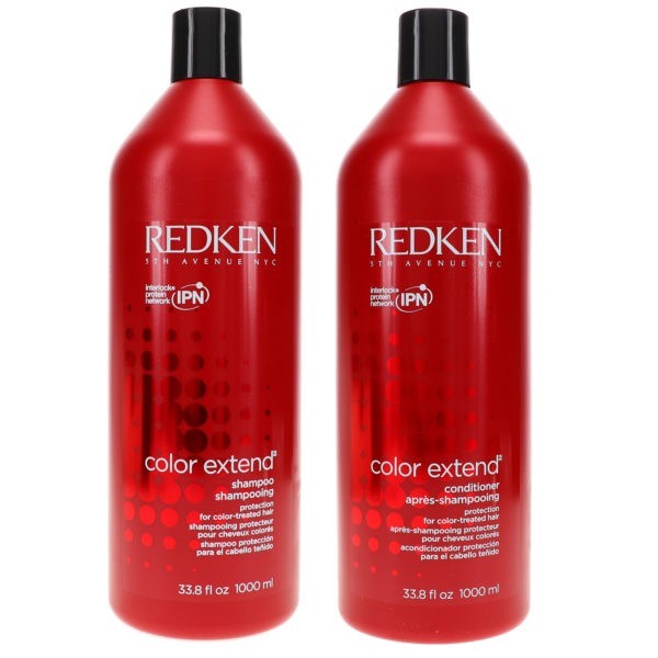 Redken Color Extend Shampoo 33.8 oz & Color Extend Conditioner 33.8 oz Combo Pack