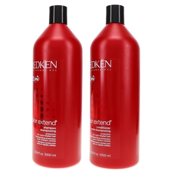 Redken Color Extend Shampoo 33.8 oz & Color Extend Conditioner 33.8 oz Combo Pack