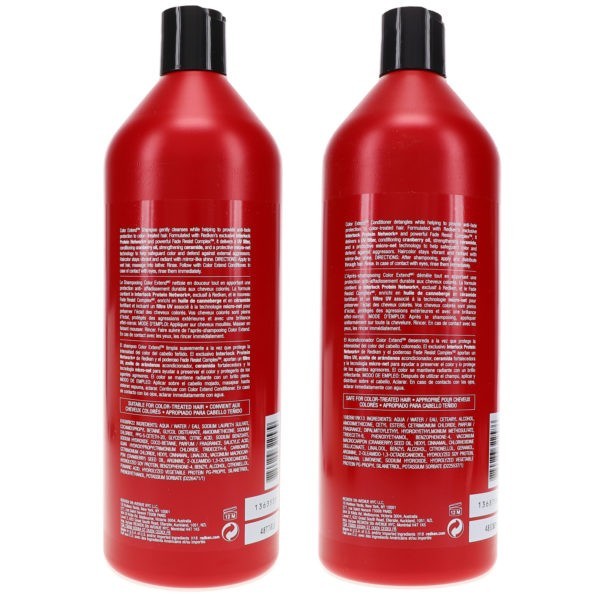 Redken Color Extend Shampoo 33.8 oz & Color Extend Conditioner 33.8 oz Combo Pack