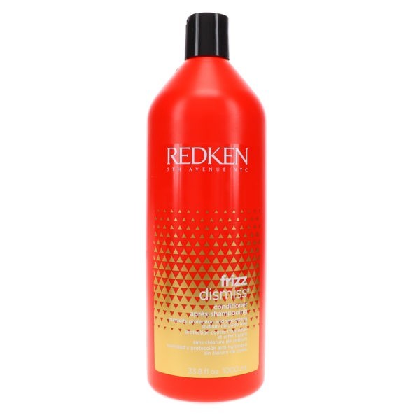 Redken Frizz Dismiss Sulfate-Free Shampoo 33.8 oz & Frizz Dismiss Conditioner 33.8 oz Combo Pack