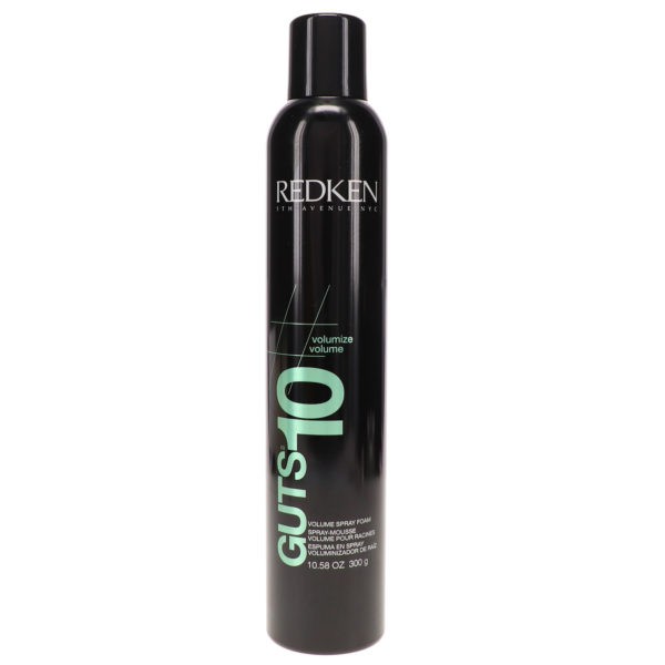 Redken Guts 10 Volume Spray Foam Mousse 10.58 oz 2 Pack