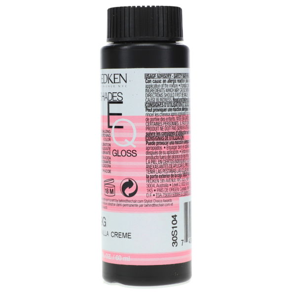 Redken Shades EQ C Gloss 09G Vanilla Cream 2 oz