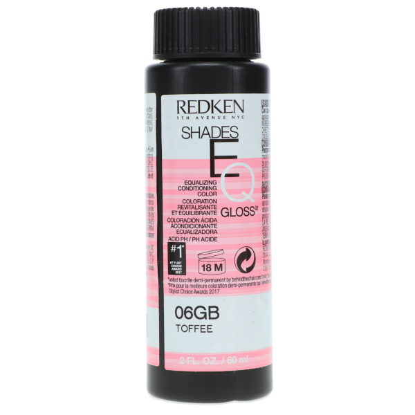 Redken Shades EQ C Gloss 06GB Toffee 2 oz