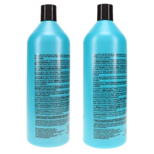 Redken Volume High Rise Shampoo 33.8 oz & Volume High Rise Conditioner 33.8 oz Combo Pack