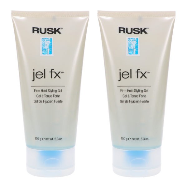 Rusk Jel FX Firm Hold Styling Gel 5.3 oz 2 Pack