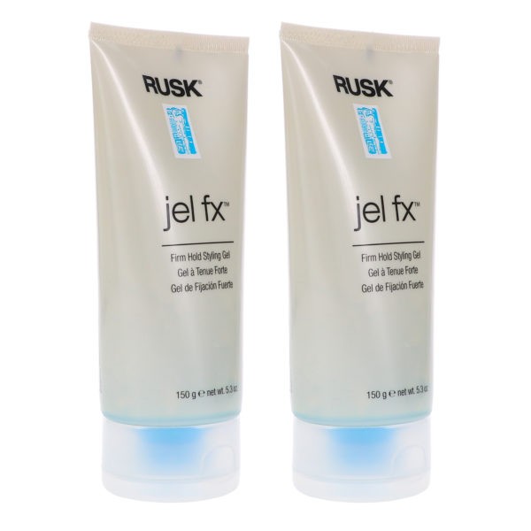 Rusk Jel FX Firm Hold Styling Gel 5.3 oz 2 Pack
