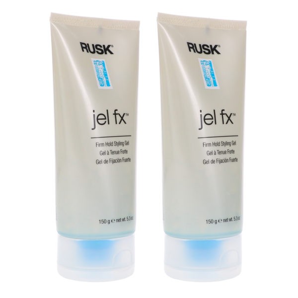 Rusk Jel FX Firm Hold Styling Gel 5.3 oz 2 Pack