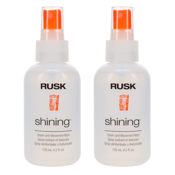 Rusk Shining Sheen and Movement Myst 4.2 oz 2 Pack