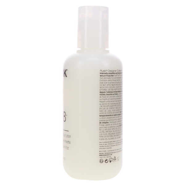 Rusk Str8 Anti-Frizz and Anti-Curl Lotion 6 oz