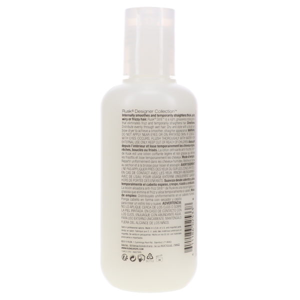 Rusk Str8 Anti-Frizz and Anti-Curl Lotion 6 oz