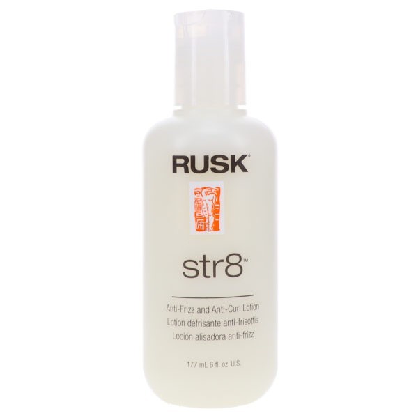 Rusk Str8 Anti-Frizz and Anti-Curl Lotion 6 oz 2 Pack