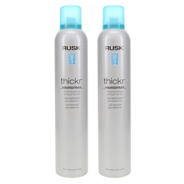 Rusk Thickr Thickening Hairspray 10.6 oz 2 Pack