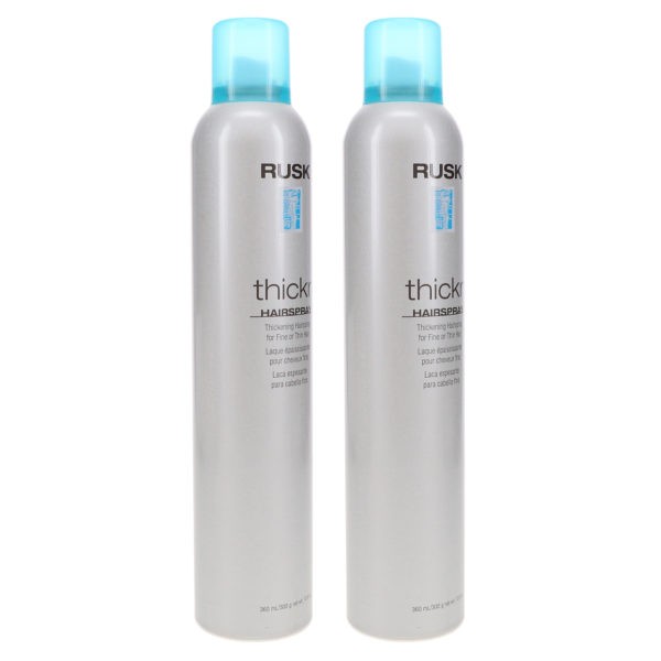 Rusk Thickr Thickening Hairspray 10.6 oz 2 Pack