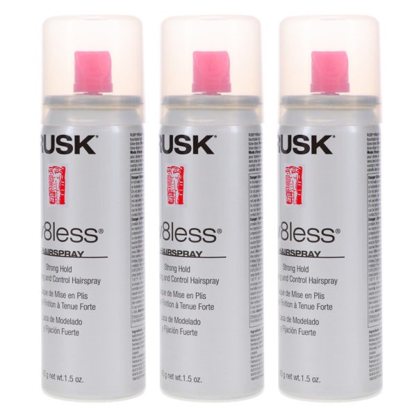 Rusk W8Less Hairspray 1.5 oz 3 Pack