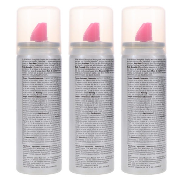 Rusk W8Less Hairspray 1.5 oz 3 Pack