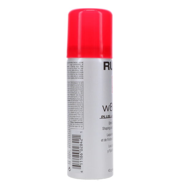 Rusk W8less Plus Extra Strong Hold Hairspray 1.5 oz