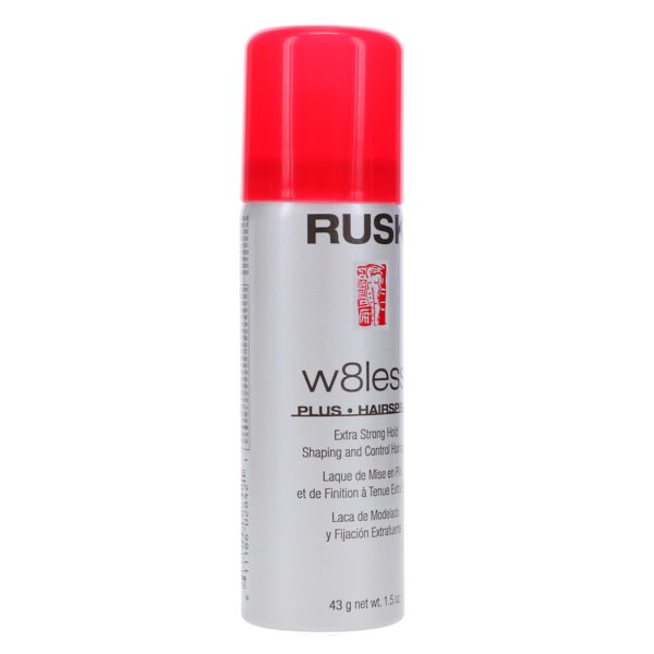 Rusk W8less Plus Extra Strong Hold Hairspray 1.5 oz