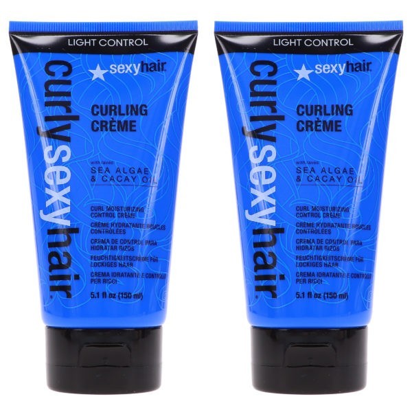 Sexy Hair Big Sexy Curling Creme 5.1 oz 2 Pack