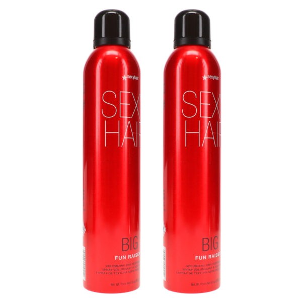 Sexy Hair Big Fun Raiser Volumizing Dry Texture Spray 8.5 oz 2 Pack