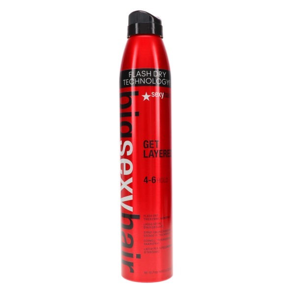 Sexy Hair Big Sexy Hair Get Layers Dry Hairspray 8 oz 2 Pack