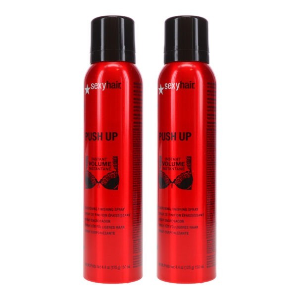 Sexy Hair Big Sexy Hair Push Up Instant Volume Thickening Finishing Spray 4.4 oz 2 Pack