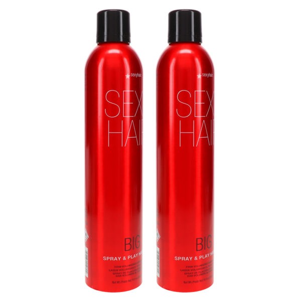 Sexy Hair Big Sexy Hair Spray and Play Harder Firm Volumizing Hairspray 10 oz 2 Pack