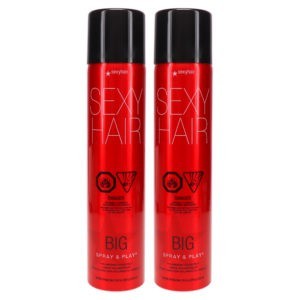 Sexy Hair Big Sexy Hair Spray and Play Volumizing Hairspray 10 oz 2 Pack