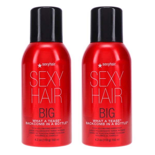Sexy Hair Big Sexy Hair What A Tease Backcomb In A Bottle 4.2 oz 2 Pack
