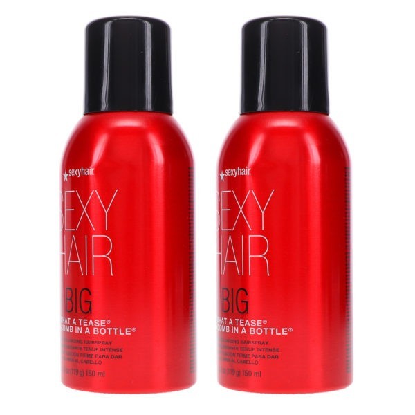 Sexy Hair Big Sexy Hair What A Tease Backcomb In A Bottle 4.2 oz 2 Pack