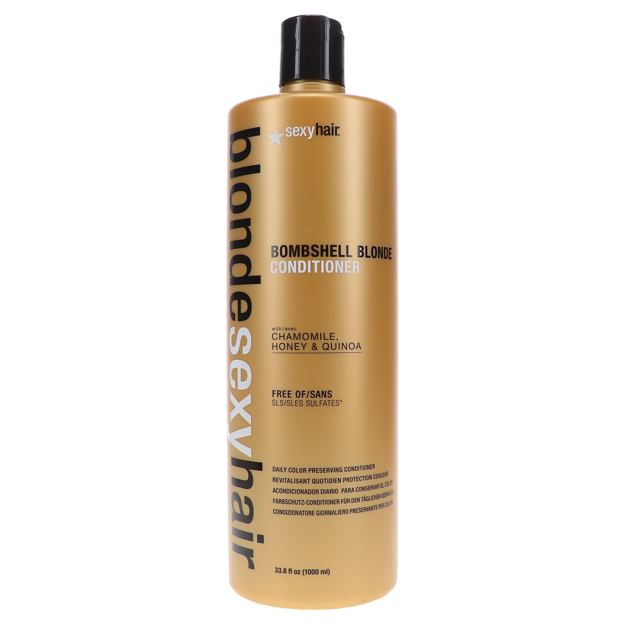 Sexy Hair Blonde Sexy Hair Bombshell Blonde Shampoo 33.8 oz & Bombshell Blonde Conditioner 33.8 oz Combo Pack