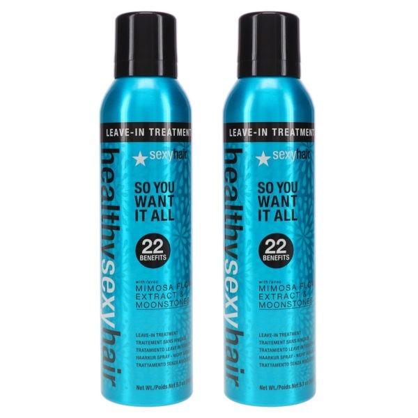 Sexy Hair Healthy Sexy Hair Soya Want It All 22-in-1 Leave-In Treatment 5.1 oz 2 Pack