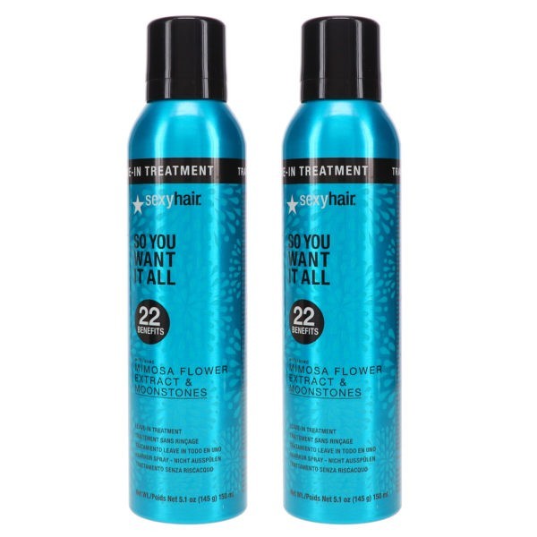 Sexy Hair Healthy Sexy Hair Soya Want It All 22-in-1 Leave-In Treatment 5.1 oz 2 Pack