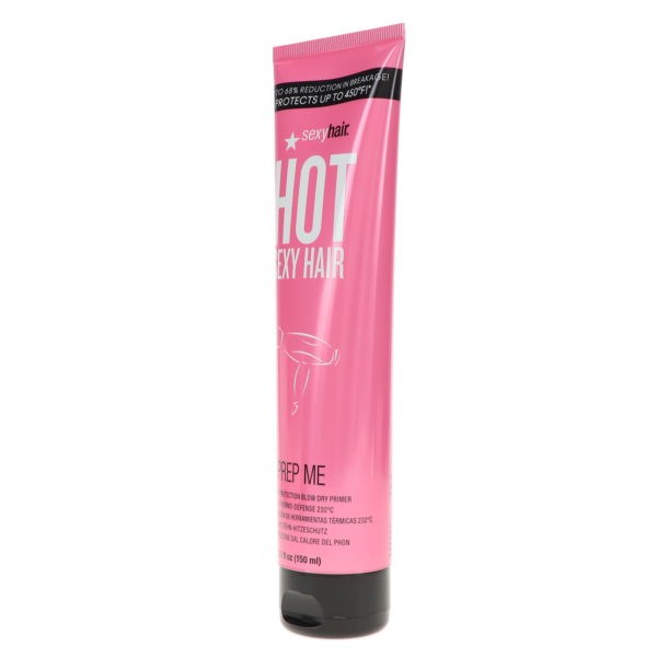Sexy Hair Hot Sexy Hair Prep Me Heat Protection Blow Dry Primer 5.1 oz