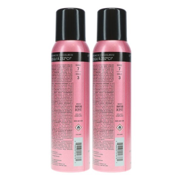 Sexy Hair Hot Sexy Hair Protect Me 450° Hot Tool Protection Hairspray 4.2 oz 2 Pack