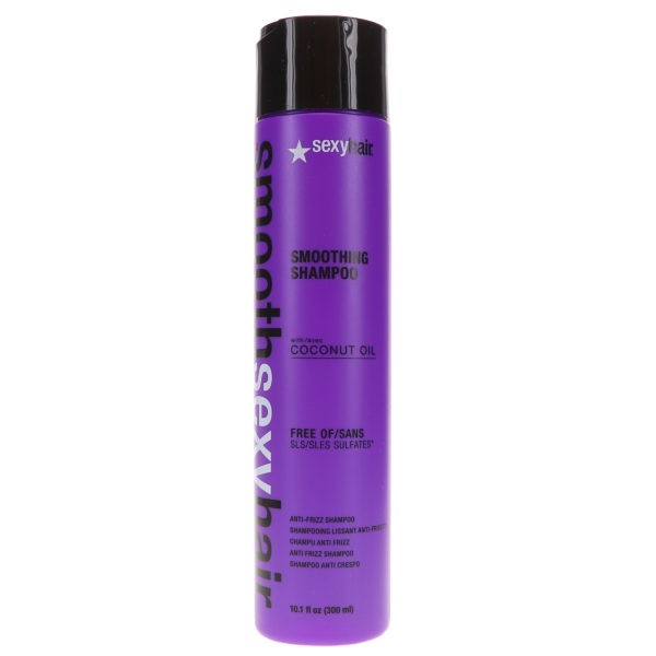 Sexy Hair Smooth Sexy Hair Sulfate Free Smoothing Anti Frizz Shampoo 10.1 oz & Smooth Sulfate Free Smoothing Anti Frizz Conditioner 10.1 oz Combo Pack