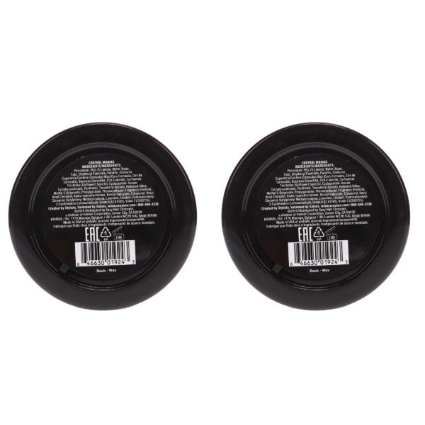 Sexy Hair Style Sexy Hair Control Maniac Wax 2.5 oz 2 Pack