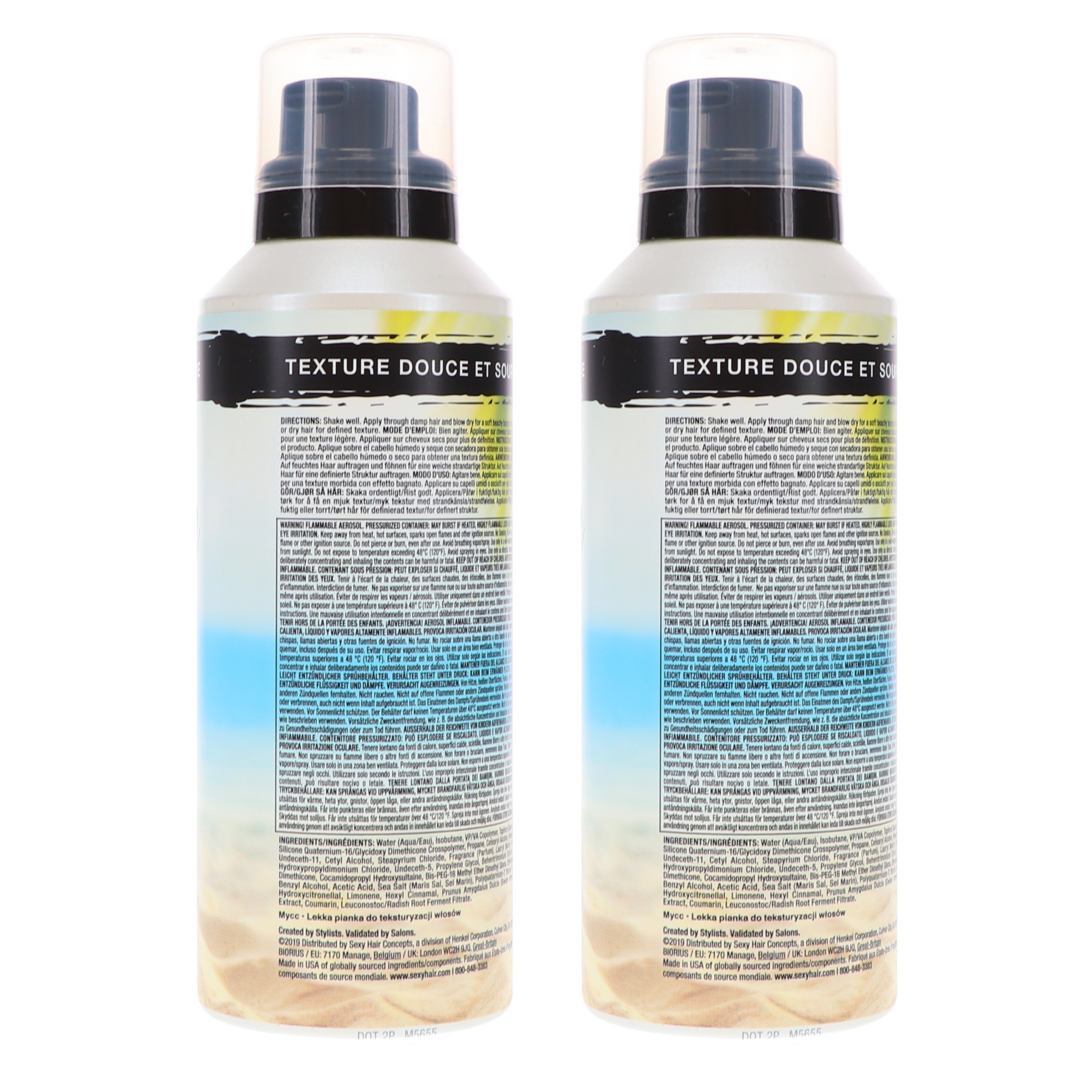 Sexy Hair Texture Sexy Hair Foam Party 5.1 oz 2 Pack