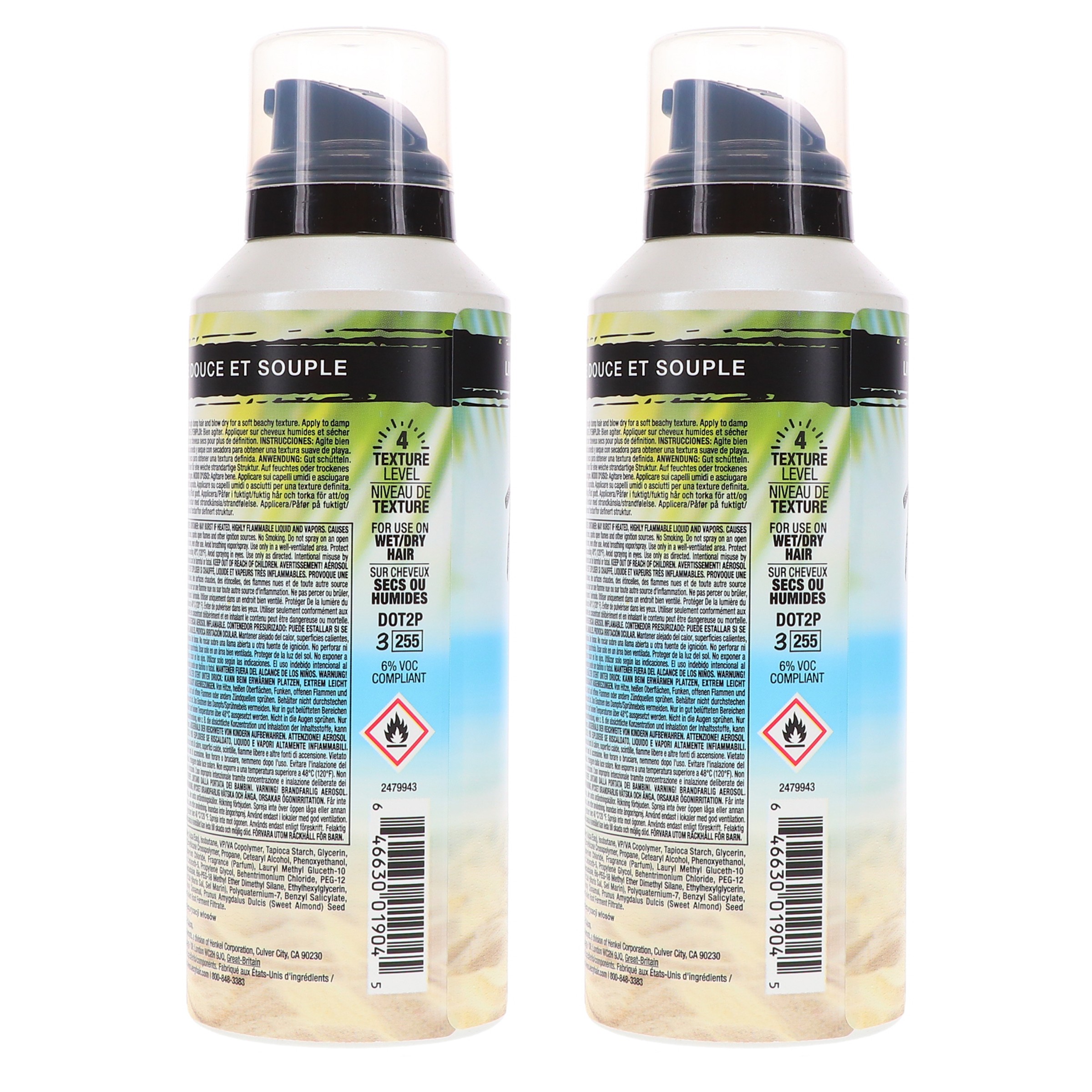 Sexy Hair Texture Sexy Hair Foam Party 5.1 oz 2 Pack