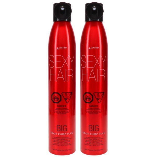 Sexy Hair Big Sexy Hair Root Pump Plus Humidity Resistant Volumizng Spray Mousse 10 oz 2 Pack