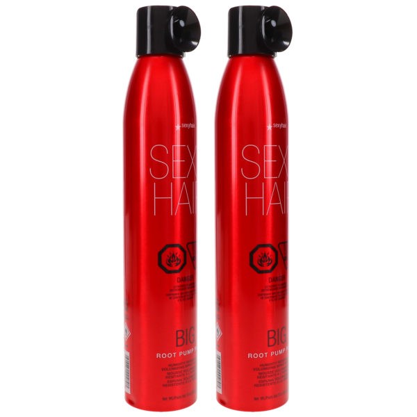 Sexy Hair Big Sexy Hair Root Pump Plus Humidity Resistant Volumizng Spray Mousse 10 oz 2 Pack