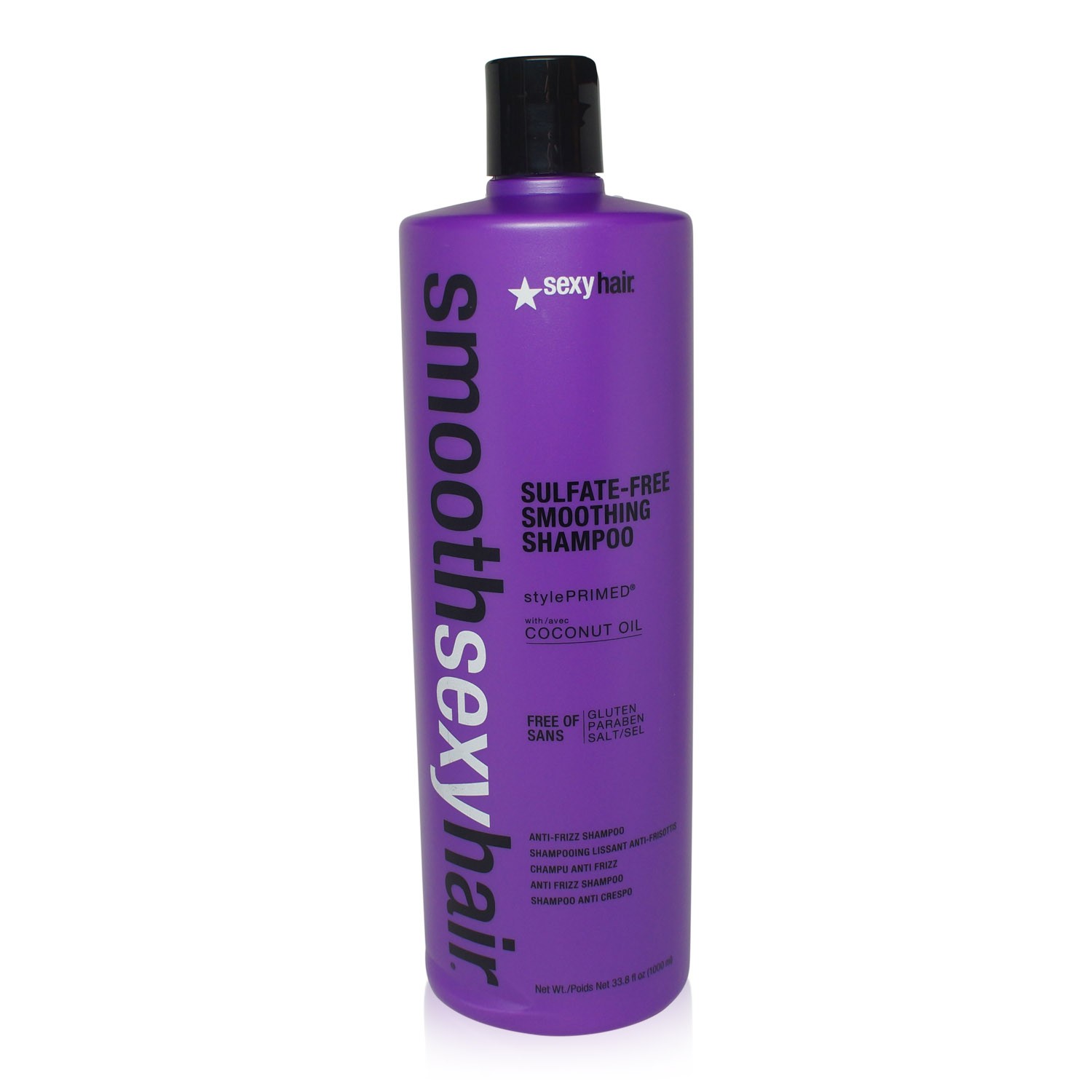 Sexy Hair Smooth Sexy Hair Sulfate Free Smoothing Anti Frizz Shampoo 33.8 oz