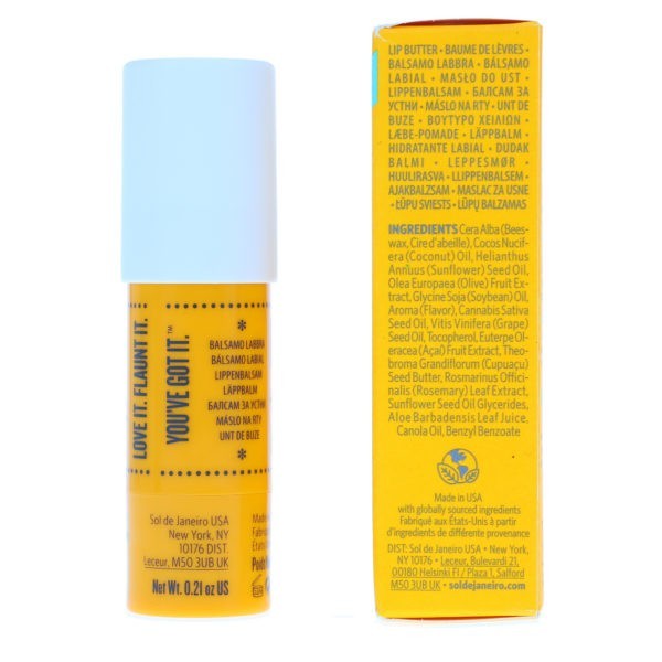 Sol de Janeiro Brazilian Kiss Cupuaçu Lip Butter 0.21 oz