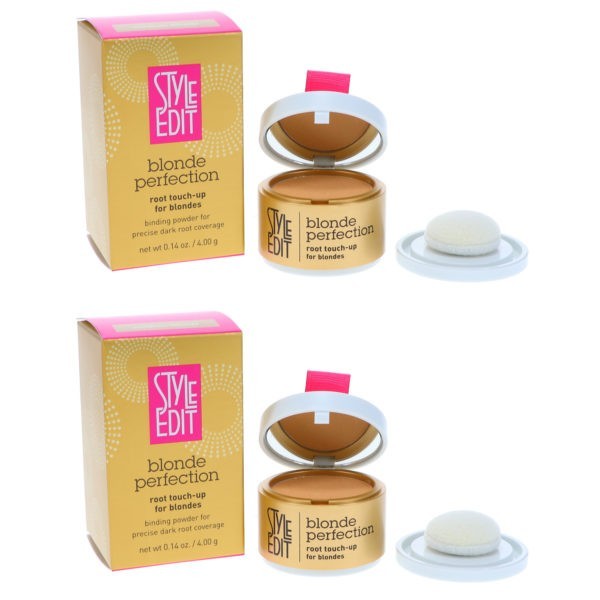 Style Edit Blonde Root Touch Up Powder Medium Blonde 0.13 oz 2 Pack