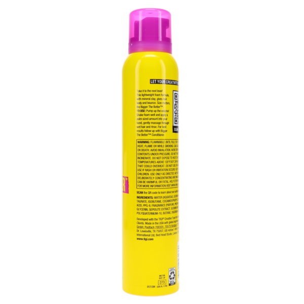 TIGI Bed Head Bigger The Better Volume Foam Shampoo 6.8 oz