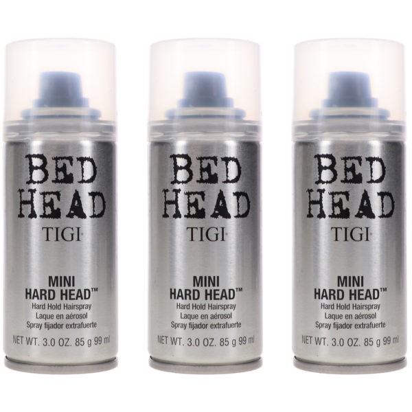 TIGI Bed Head Mini Hard Head 3 oz 3 Pack