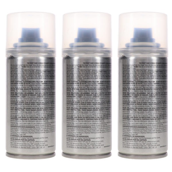 TIGI Bed Head Mini Hard Head 3 oz 3 Pack